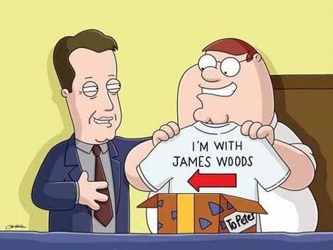 James Woods de volta em Uma Família da Pesada